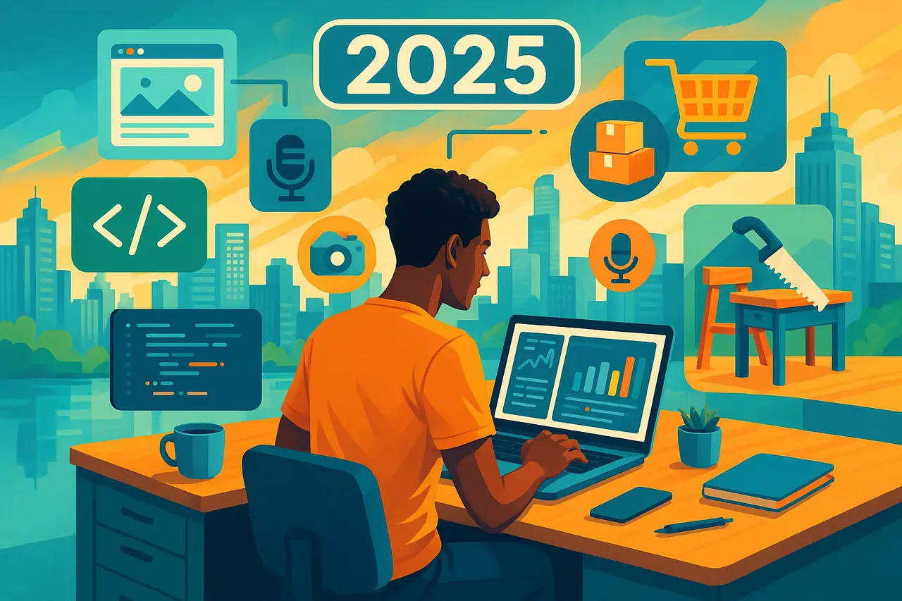 Top Side Hustles in 2025: Emerging Opportunities in the Gig Economy for Financial Freedom